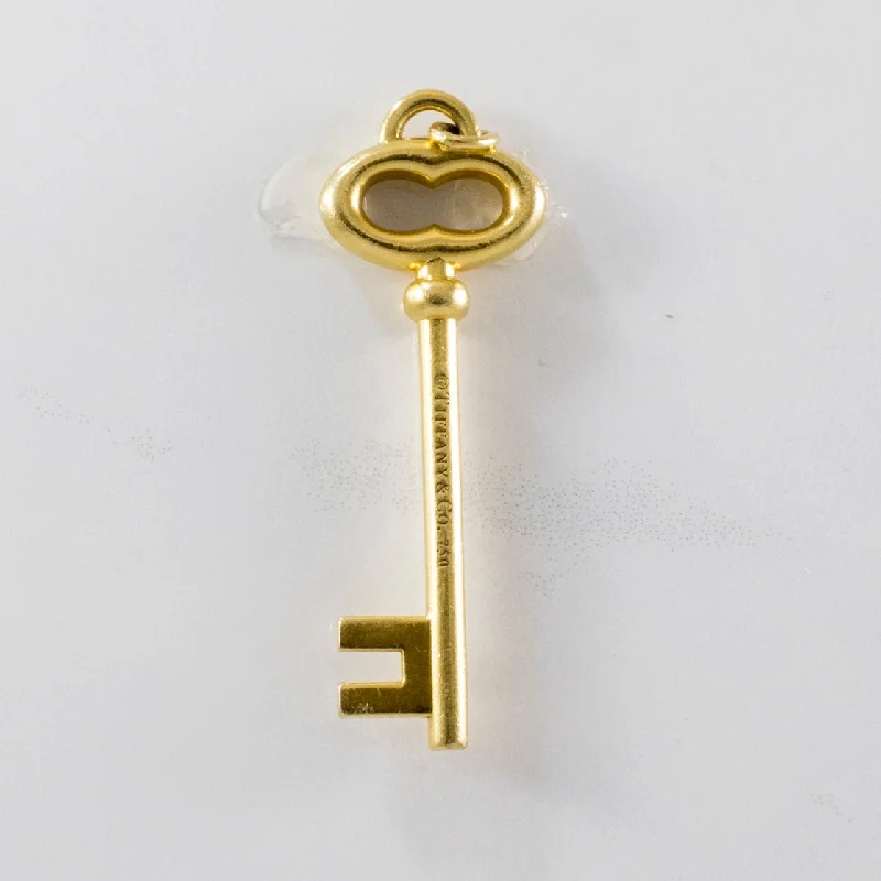 'Tiffany & Co.' Large Oval Key Pendant