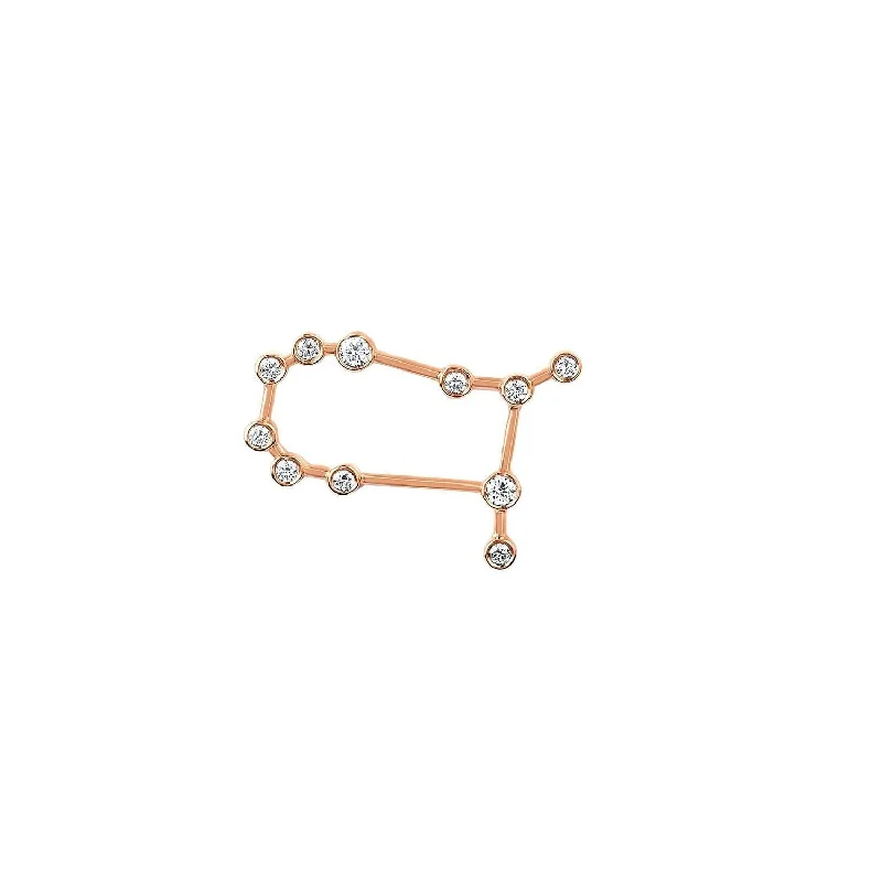 Baby Gemini Diamond Constellation Stud | Ready to Ship