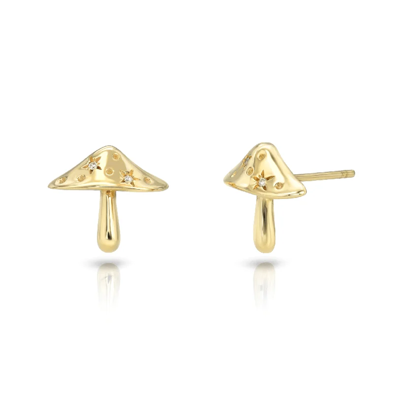 LH x Alice Baby Mushroom Orbit Studs