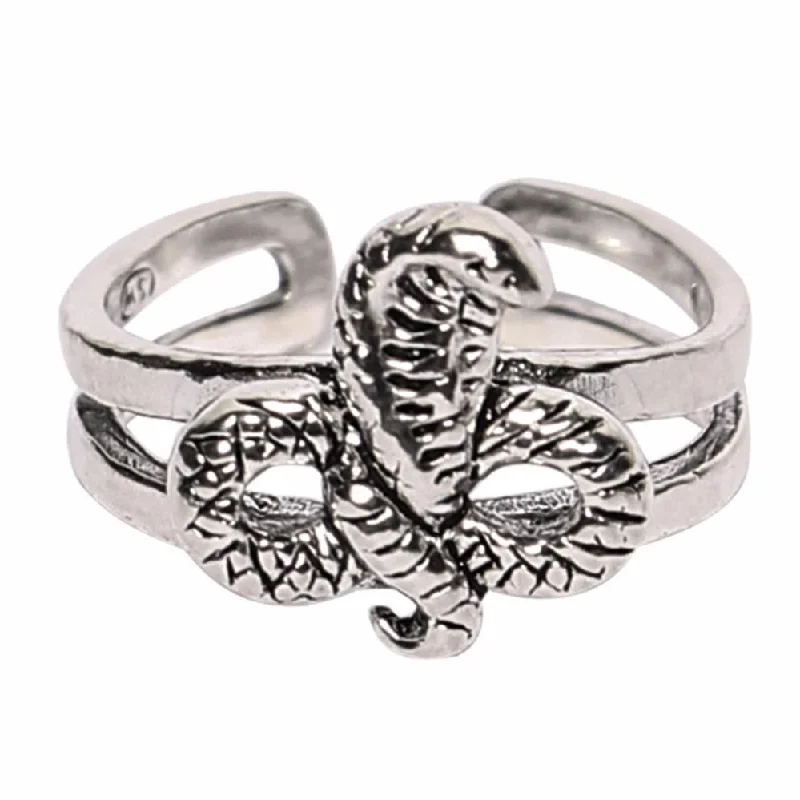 Slithering Snake Toe Ring Ring Unisex R5279