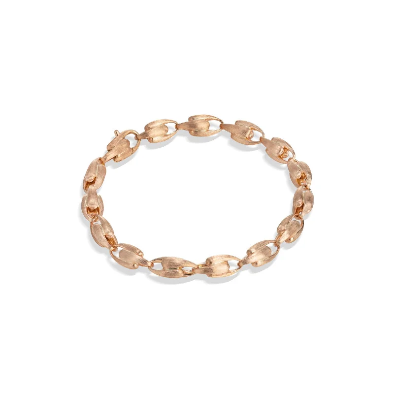 18K Rose Gold Small Link Bracelet