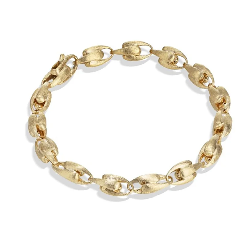 18K Yellow Gold Small Link Bracelet