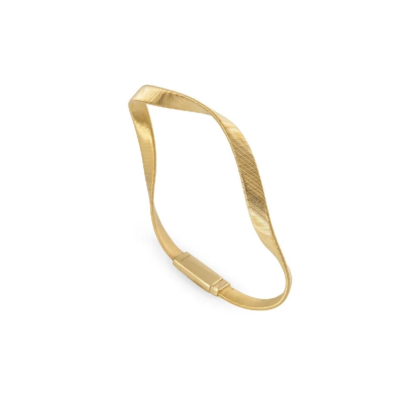 18K Yellow Gold Twist Bracelet