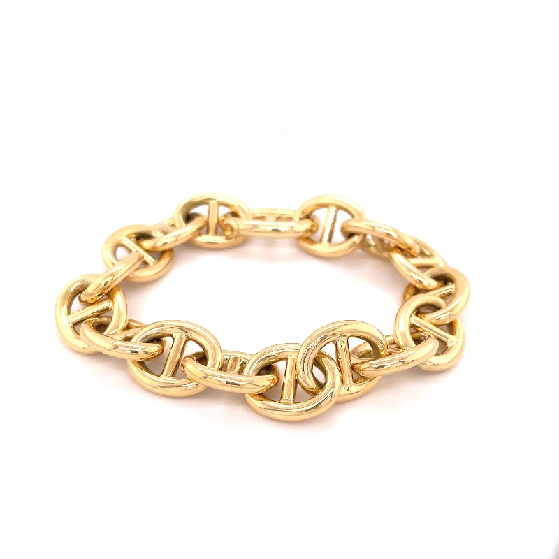 Gold Link Bracelet