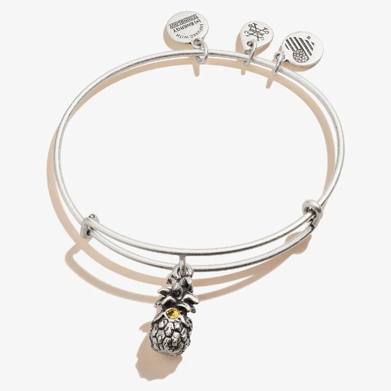 Pineapple Charm Bangle