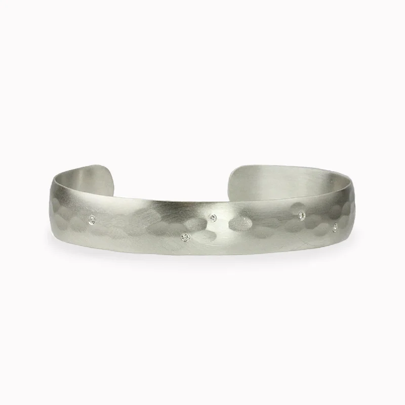 Silver Aurora Cuff