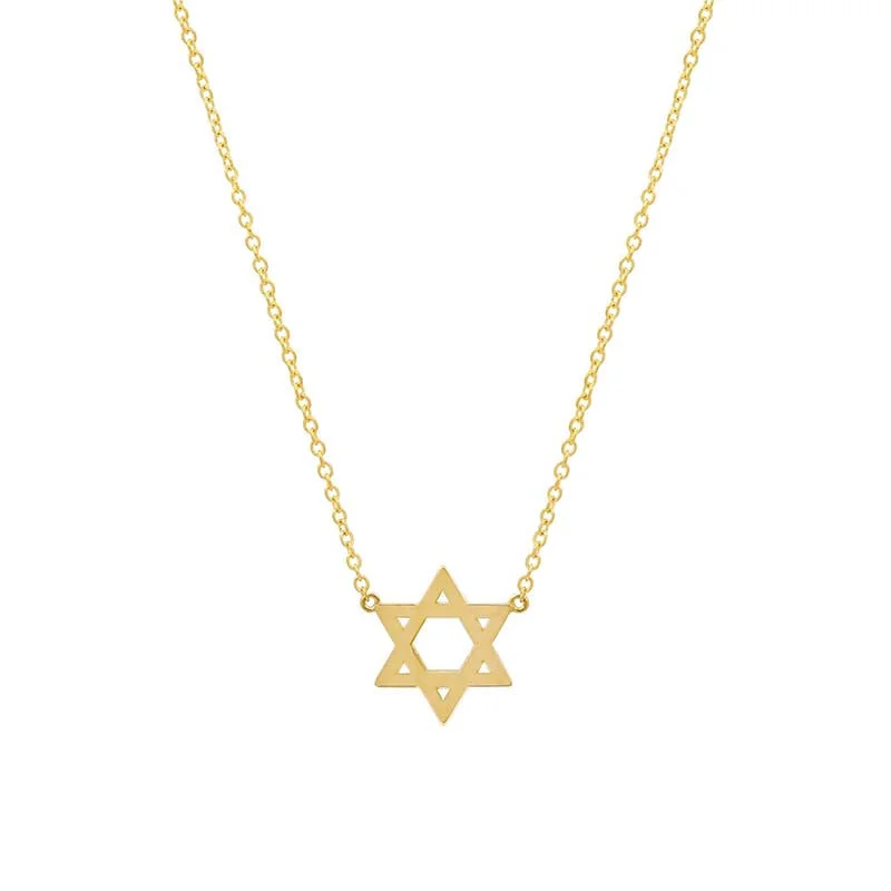 Mini Star of David Necklace