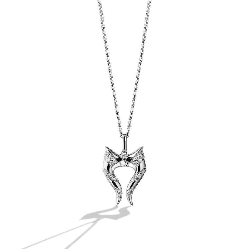 AHSOKA TANO™ WOMEN'S PENDANT 1/6 CT.TW. Diamonds, Sterling Silver